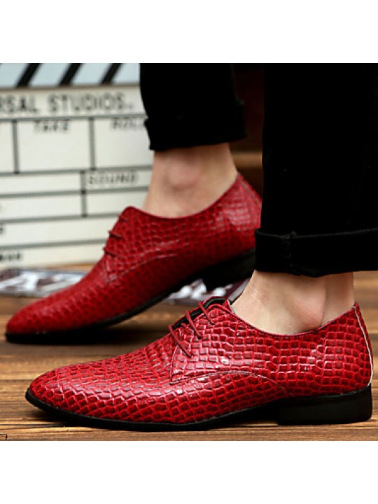 Men's Shoes Casual Oxfords Black / Navy / Burgundy  